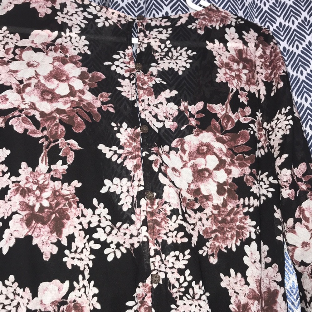 🎉HP🎉Free People Floral Romper 🌸 - Picture 7 of 9